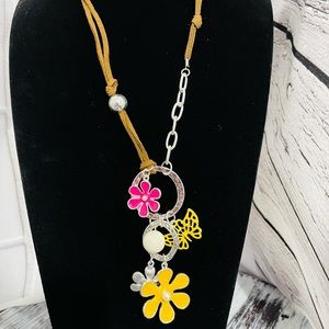 women’s suede necklace